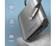 Axagon CRE-S3C SuperSpeed USB-C UHS-II czytnik - 1485432 - zdjęcie 7